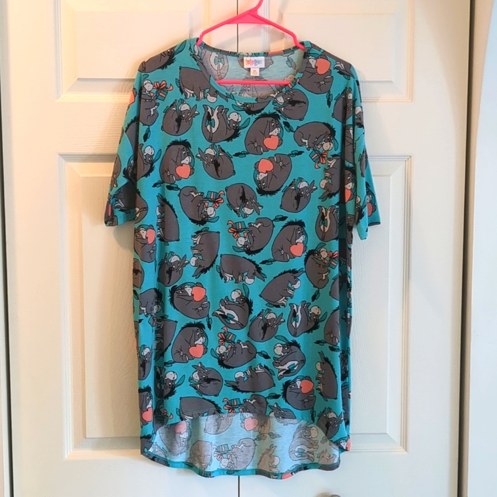 LuLaRoe Extra Small Disney Eeyore Irma